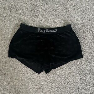 Juicy Couture Women's Black Sleep Shorts